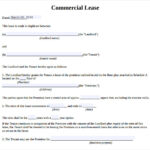 10 Sample Commercial Lease Agreements Sample Templates