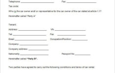 11 Lease Contract Templates Free Word PDF Documents Download