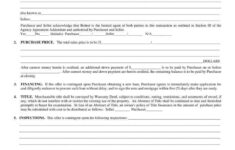 12 FREE Real Estate Purchase Agreement Templates PDF Word Free