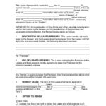 12 Lease Agreement Templates Free Word Excel PDF Formats Samples