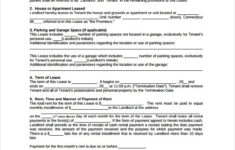 12 Residential Lease Agreement Templates PDF Word Free Premium