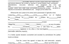 37 FREE Land Lease Agreements Word PDF TemplateLab