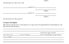 37 FREE Land Lease Agreements Word PDF TemplateLab