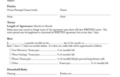 39 Simple Room Rental Agreement Templates TemplateArchive