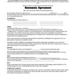 40 Free Roommate Agreement Templates Forms Word PDF