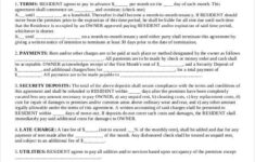 44 Simple Rental Agreement Templates PDF Word Free Premium