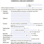 6 Free Commercial Lease Agreement Templates Excel PDF Formats