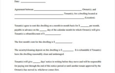 7 Generic Rental Agreement Templates To Download Sample Templates