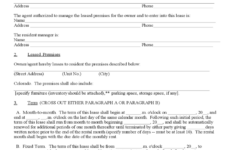 72 PDF 6 MONTH RENTAL LEASE AGREEMENT TEMPLATE FREE PRINTABLE DOCX