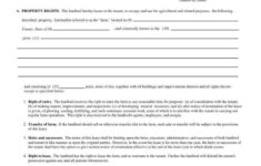 8 Farm Lease Agreement Templates PDF Free Premium Templates