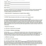 8 Real Estate Contract Templates Free Word PDF Format Download