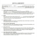 9 Blank Rental Agreements To Download For Free Sample Templates