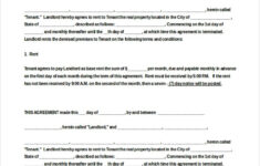 Apartment Rental Agreement 8 Free Word PDF Documents Download