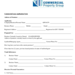 Commercial Lease Template Fill Out And Sign Printable PDF Template