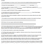 Download Free Commercial Lease Agreement Printable Lease Agreement