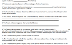 Download Free Commercial Lease Agreement Printable Lease Agreement