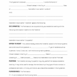 Editable Free Standard Residential Lease Agreement Template Pdf