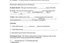 Fillable Illinois Commercial Lease Agreement Template Printable Pdf