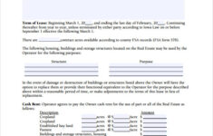 FREE 11 Owner Operator Lease Agreement Templates In PDF MS Word