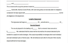 FREE 12 Sample Roommate Agreement Forms In PDF MS Word