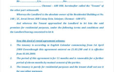 FREE 19 Sample House Rental Agreement Templates In PDF MS Word