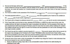 FREE 36 Lease Agreement Forms In PDF MS Word