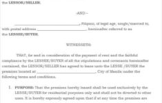 FREE 5 Rent to Own House Contract Samples Templates In PDF Google