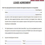 FREE 6 Owner Operator Lease Agreement Samples In MS Word Google Docs