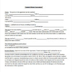 FREE 6 Sample Generic Rental Agreement Templates In PDF MS Word