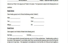 FREE 8 Car Lease Agreement Samples In MS Word PDF