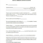 FREE 8 Generic Rental Agreement Forms In PDF MS Word