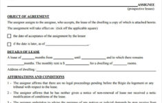 FREE 8 Sample Lease Agreement Templates In PDF MS Word