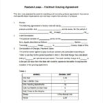 FREE 8 Sample Pasture Lease Agreement Templates In PDF MS Word