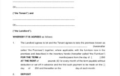 FREE 8 Sample Tenant Agreement Forms In PDF MS Word