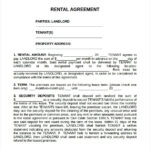 FREE 8 Standard Rental Agreement Templates In PDF MS Word Excel