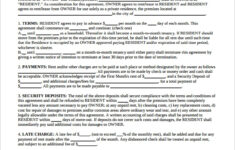 FREE 9 Blank Lease Agreement Templates In PDF MS Word