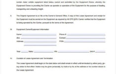 FREE 9 Sample Truck Lease Agreements In PDF MS Word