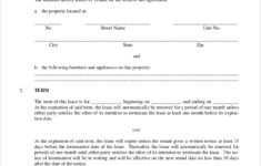 FREE 9 Simple Lease Agreement Templates In PDF MS Word