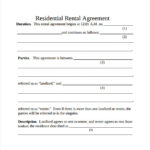FREE 9 Simple Rental Agreement Templates In PDF MS Word