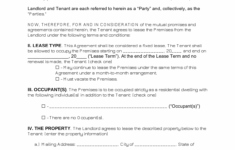 Free Alabama Standard Residential Lease Agreement Template Word PDF