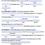 Free Arkansas Standard Residential Lease Agreement PDF Template
