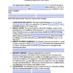 Free Colorado Standard Residential Lease Agreement Template PDF WORD