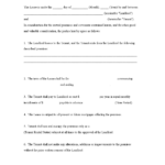 Free Commercial Lease Agreement Forms To Print TEMPLATE