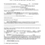 Free Commercial Lease Agreement Templates US Word PDF