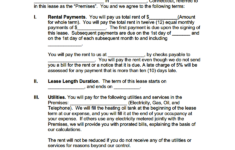 Free Connecticut Standard Residential Lease Agreement Template PDF WORD