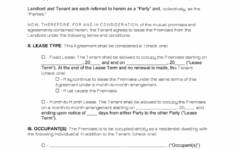 Free Delaware Standard Residential Lease Agreement Template Word