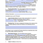 Free Florida Commercial Lease Agreement Template PDF WORD