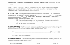 Free Georgia Standard Residential Lease Agreement PDF Word EForms