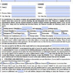 Free Illinois Residential Lease Agreement Template PDF Word Doc