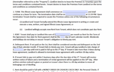 Free Illinois Standard Residential Lease Agreement Template PDF WORD